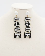 Load image into Gallery viewer, Soccer LOVE Game Day Earrings
