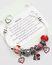Load image into Gallery viewer, MOM Themed Charm Bracelet
