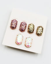 Load image into Gallery viewer, Assorted Glittering Earring Set
