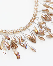 Load image into Gallery viewer, Hand Beaded Faceted Crystal Necklace
