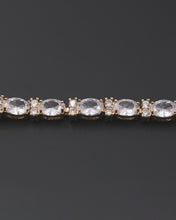 Load image into Gallery viewer, Oval CZ Stone Tennis Bracelet
