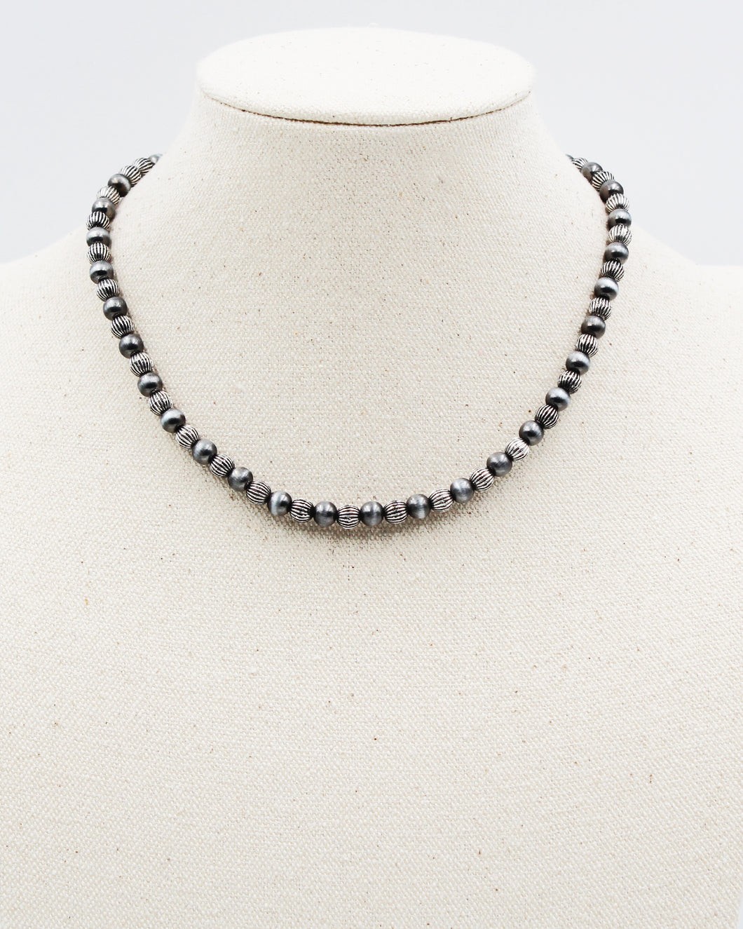 5mm Metal Ball Beaded Necklace