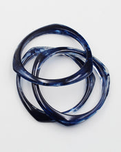 Load image into Gallery viewer, Triple Marbled Resin Bangle Bracelet Set
