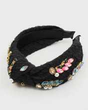 Load image into Gallery viewer, Jeweled Lace Organza Headband

