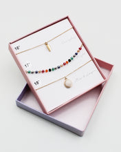 Load image into Gallery viewer, 3PC Assorted Layering Necklace Gift Set
