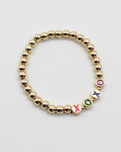 Load image into Gallery viewer, XOXO Word Bead Bracelet

