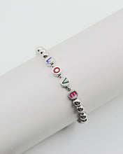 Load image into Gallery viewer, LOVE Word Bead Bracelet

