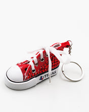 Load image into Gallery viewer, TEXAS High Top Canvas Shoes with Crystals
