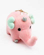 Load image into Gallery viewer, Pink Elephant Key Chain Holder
