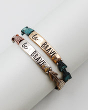 Load image into Gallery viewer, BRAVE Bracelet with Arrow
