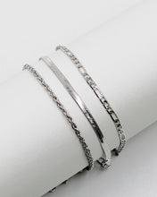 Load image into Gallery viewer, Triple Assorted Chain Bracelet Set
