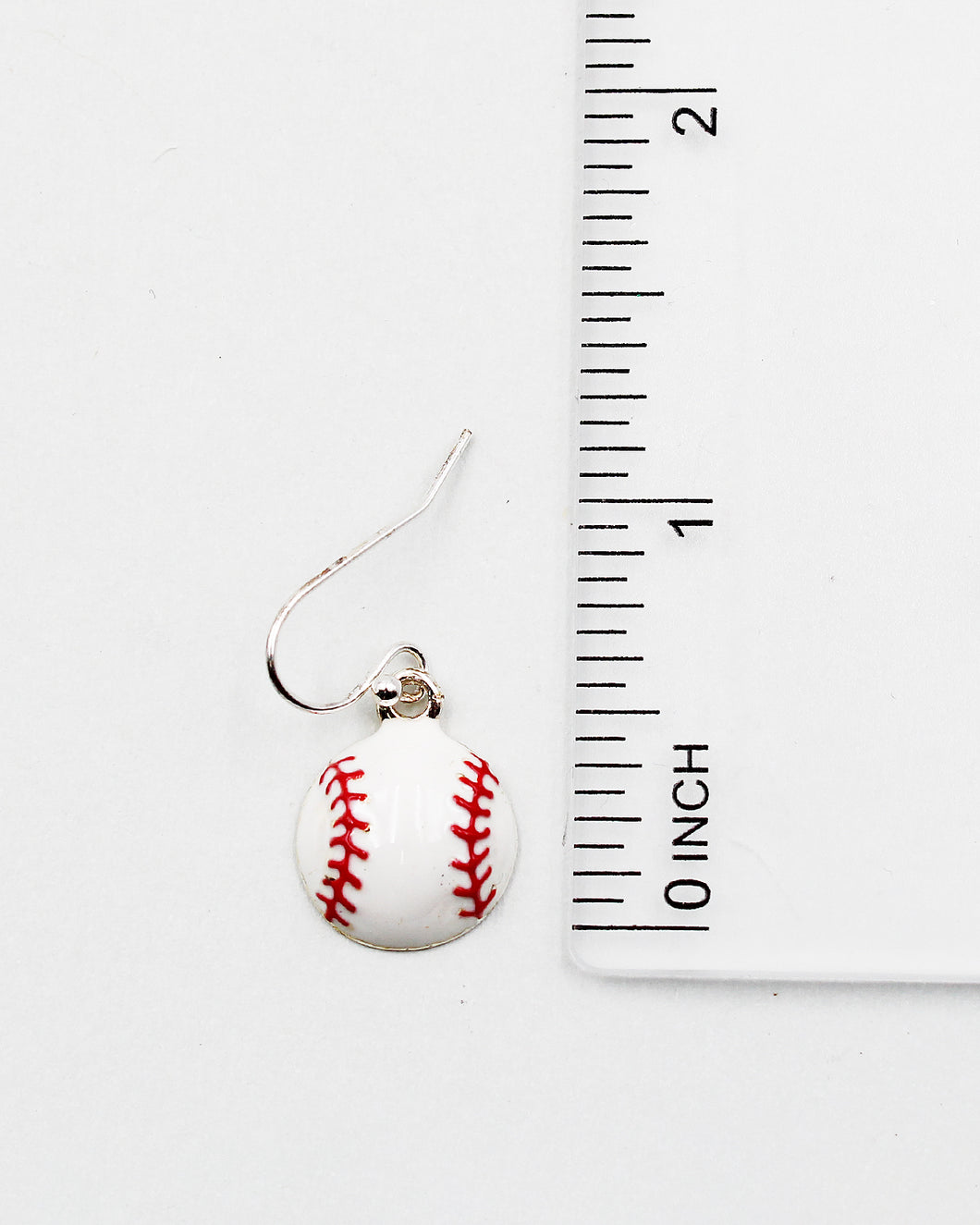 Baseball Dangle Earrings