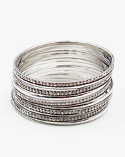 Load image into Gallery viewer, Multiple Layered Bangle Set
