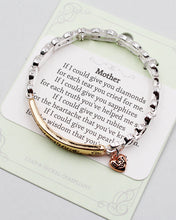 Load image into Gallery viewer, &#39;MOTHER&#39; Inspirational Quote Bracelet
