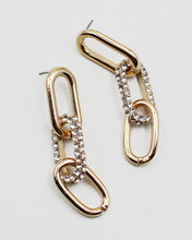 Load image into Gallery viewer, Triple Link Dangle Earrings
