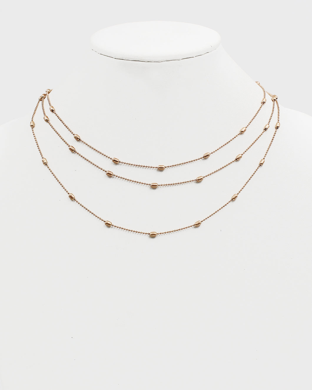 Multiple Layered Chain Necklace