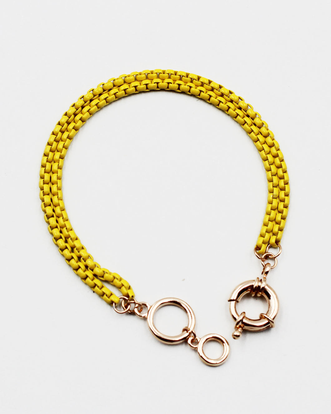 Color Chain Link Bracelet