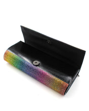 Load image into Gallery viewer, Rhinestone Rainbow Evening Bag

