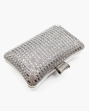 Load image into Gallery viewer, Lined Square Stone Sparkling Evening Bag

