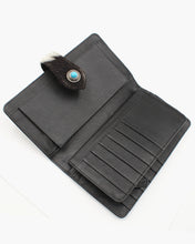 Load image into Gallery viewer, Leather &amp; Cow Hide Wallet
