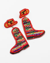 Load image into Gallery viewer, Beaded Cowboy Hat &amp; Boots
