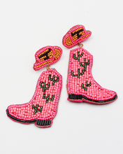 Load image into Gallery viewer, Beaded Cowboy Hat &amp; Boots
