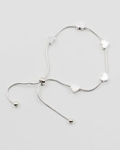 Load image into Gallery viewer, Heart Metal Stud Drawstring Bracelet
