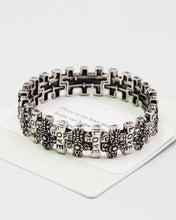 Load image into Gallery viewer, LOVE Cross Stretch Bracelet
