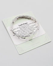 Load image into Gallery viewer, LORDS PRAYER Stretch Bracelet
