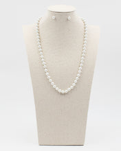 Load image into Gallery viewer, 48&quot;L Classic Strand with Matching Stud Earrings

