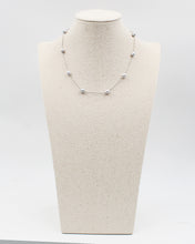 Load image into Gallery viewer, 18&quot; Elongated Pearl Beaded Necklace

