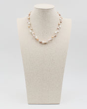 Load image into Gallery viewer, Triple Braided Elongated Pearl Necklace

