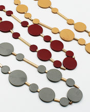 Load image into Gallery viewer, Round Wood Beaded Long Necklace
