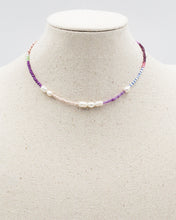 Load image into Gallery viewer, Pearl &amp; Seed Beaded Choker Chain
