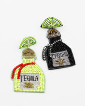 Load image into Gallery viewer, TEQUILA Bottle Beaded Earrings

