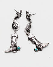 Load image into Gallery viewer, Metal Texas Boot Earrings
