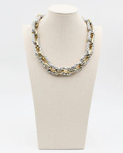Load image into Gallery viewer, Sparkling Square Link Statement Chain Necklace

